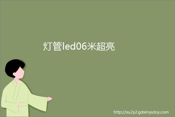 灯管led06米超亮